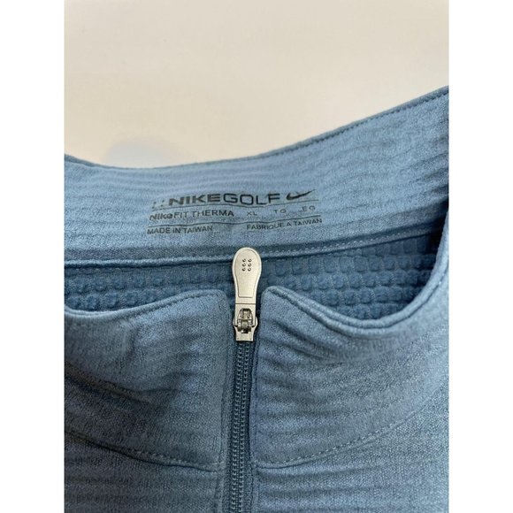 Nike Golf | Men's Half-zip Pullover | Blue - Picture 5 of 9
